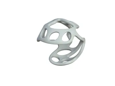 SciFi Cube Object No 41155 Low Poly Shape Texture