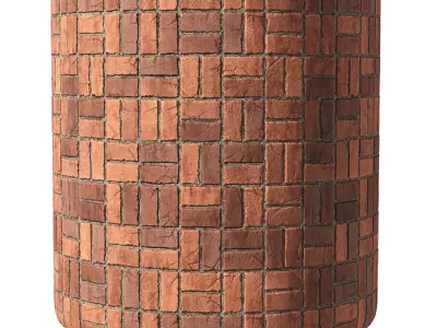 Brick Wall PBR Material 01 Texture