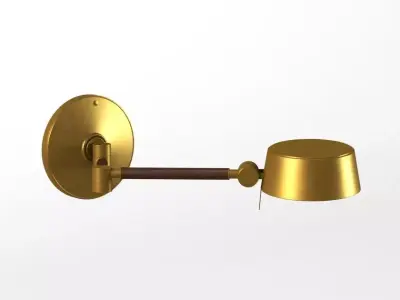 Alaster Articulating Wall Light 3D model