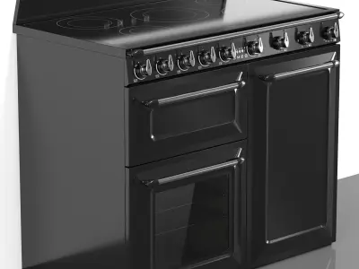 SMEG kitchen appliance collection 3D model