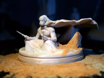 DUNE - MuadDib Paul Atreides -  Arrakis Fremen - SCULPTURE 3D print model