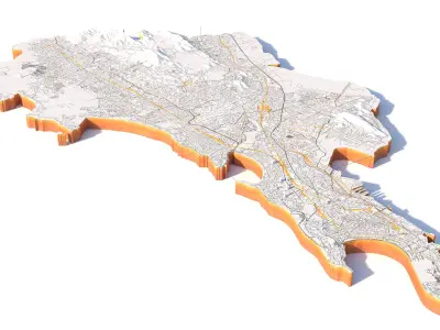 Mumbai City India 3D model
