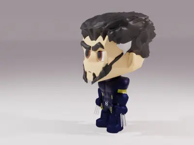 X Men - Wolverine 3D model