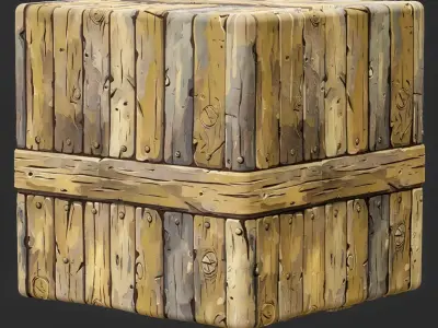 Stylized Wood Seamless Texture  Texture