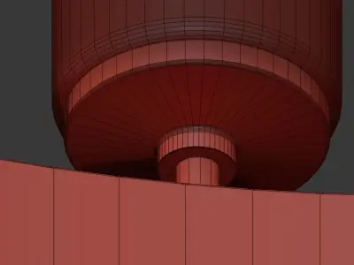 Japan 2 structure 3D model