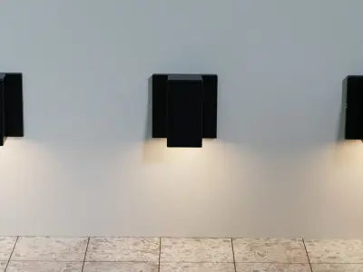 Outdoor Sconce Wall Lights 3D model