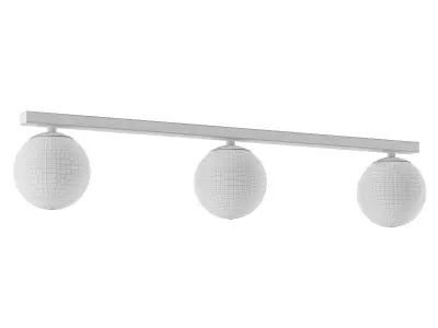 Ceiling lamp Fatis opal glass 3D model