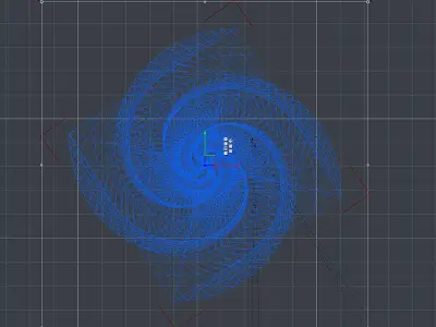 Pyramid skyscraper 3D model