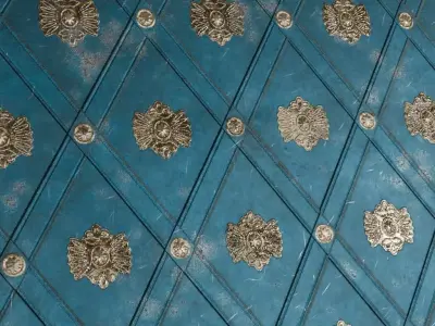 Metal Pattern PBR Seamless Texture