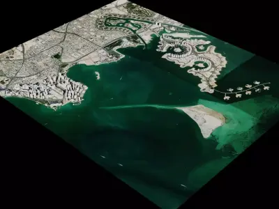 Doha - Qatar 3D model