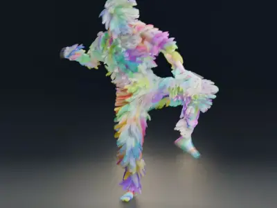 Dance Animation 3D model