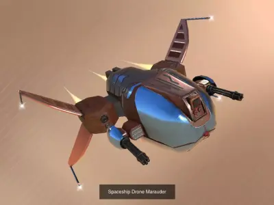 Spaceships 3D Model Pack