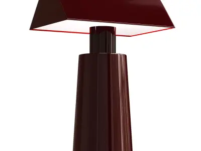 CARET MF1 Table lamp Low-poly 3D model