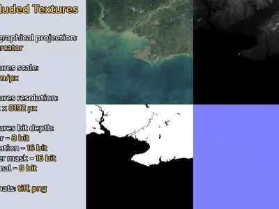 Beihai China City Landscape 3D Model 3D model