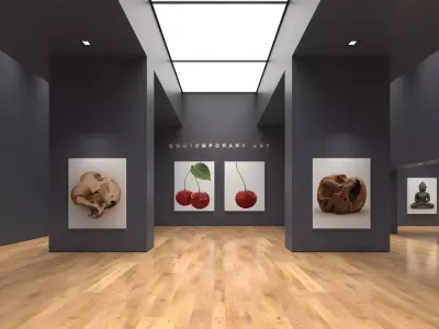 Art Gallery 012 3D model