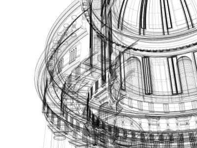 Tempietto di San Pietro in Montorio by Bramante 3D model