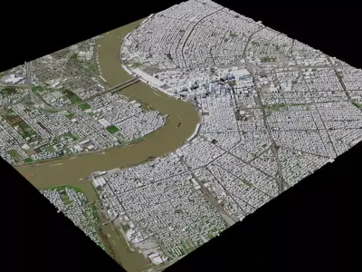 New Orleans - USA 3D model