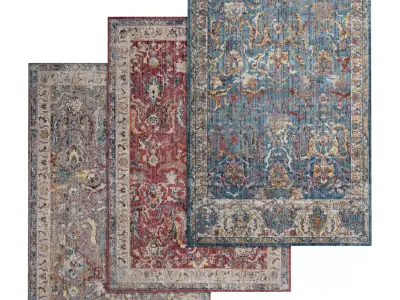 Rug Set 68 3D model