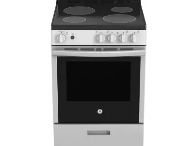 General Electric GE freestanding electric range 3D model