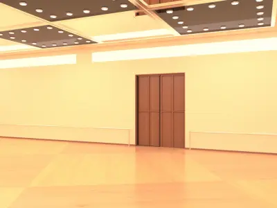 choreography room 3D model