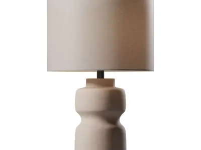 Waken Curve Table Lamp 3D model