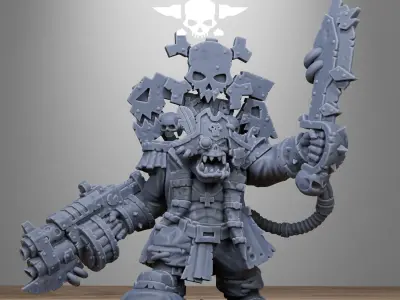 Orkaz Pirate 3D print model