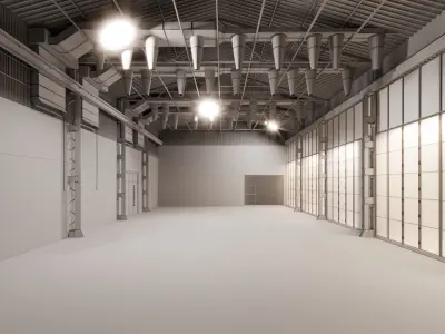 Warehouse No1 3D model