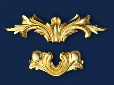 dekor ornament 3D model 53