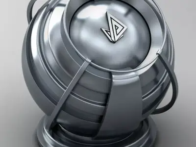 VRAY SHADER---METAL---Ytterbium Texture