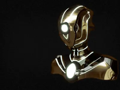 Sci-Fi Robot 3D model order