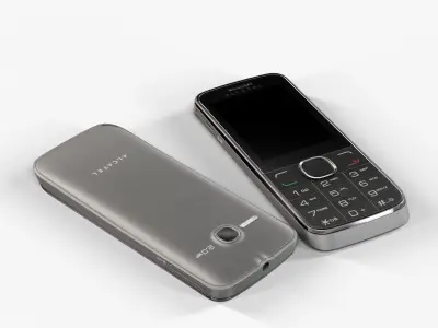 Alcatel One Touch 2005 Officer Low-poly 3D model