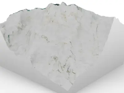 Mount Annapurna 3D model