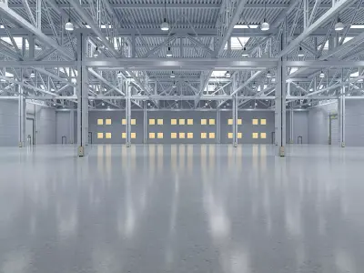 Warehouse Logistic 7 3D model