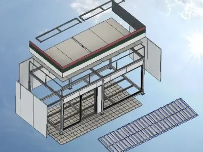 Shop express 3D model