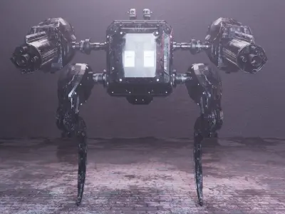 Observer Robot 3D Model 3D model