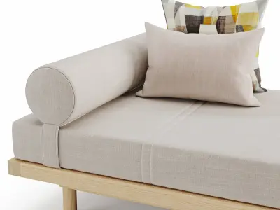 Sofa Markerad 3D model