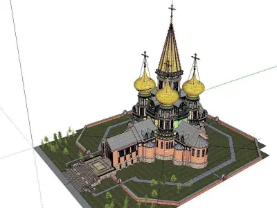 Architecture-Religion-God-Culture-Temple-065 3D model