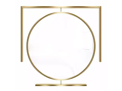 Mirror in a metal frame GZ-M1063 3D model