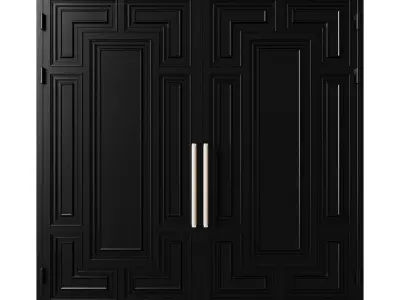 Gate black loft 10 3D model