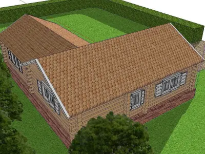 Creative Design-Holiday Cabin-068 3D model
