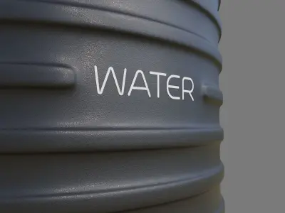 Water Tank 1 3D model