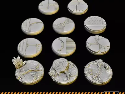 25mm base 3D print model