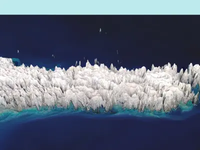 Elephant Island 3D model