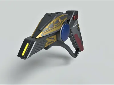 Hirogen Energy Pistol from Star Trek Voyager 3D print model