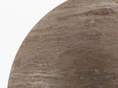 Seamless texture of beige travertine Texture