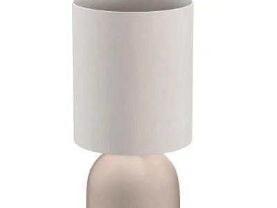 Small Agnes Lamp in Chalk 3D model