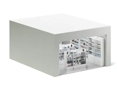 Cometics Store 3D Model 3D model