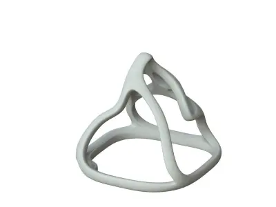 SciFi Cube Object No 62463 Low Poly Shape Low-poly 3D model