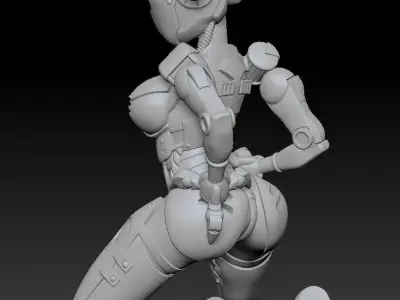 Assaultron Fallout4 3D print model