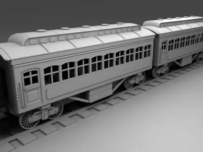 Chicago train 3D print model